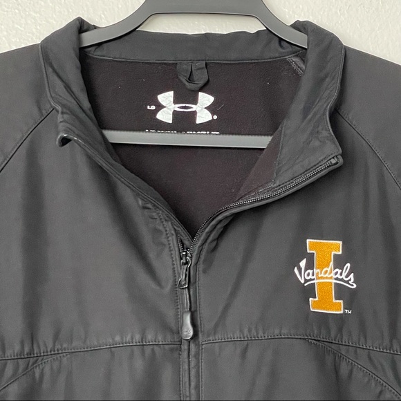 Under Armour Idaho Vandals Black Lined Jacket Size Large - Picture 3 of 11